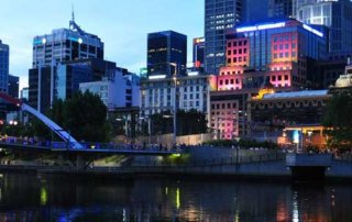 yarra river and buildings